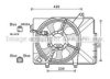 PRASCO HY7532 Fan, radiator
